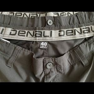 EUC two pairs of men’s black Denali shorts